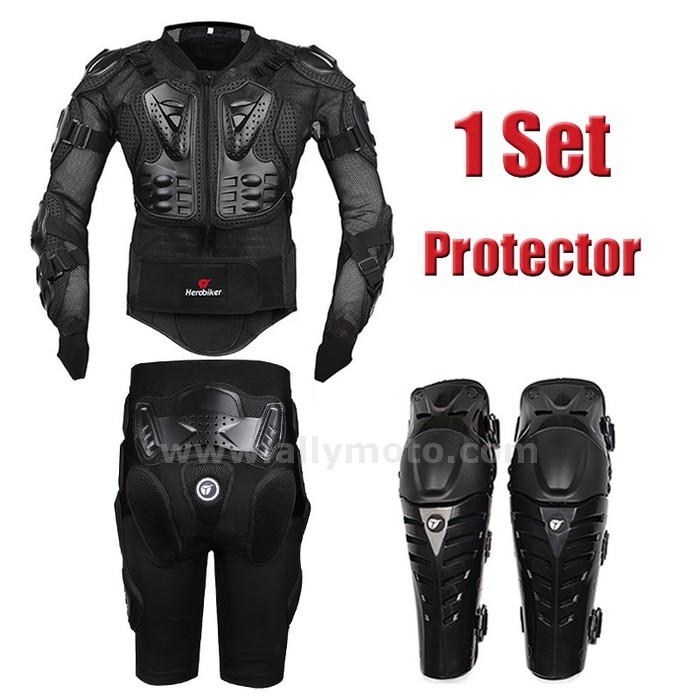 115 Motorcross Motorcycle Body Armor Protective Jacket Gears Short Pants